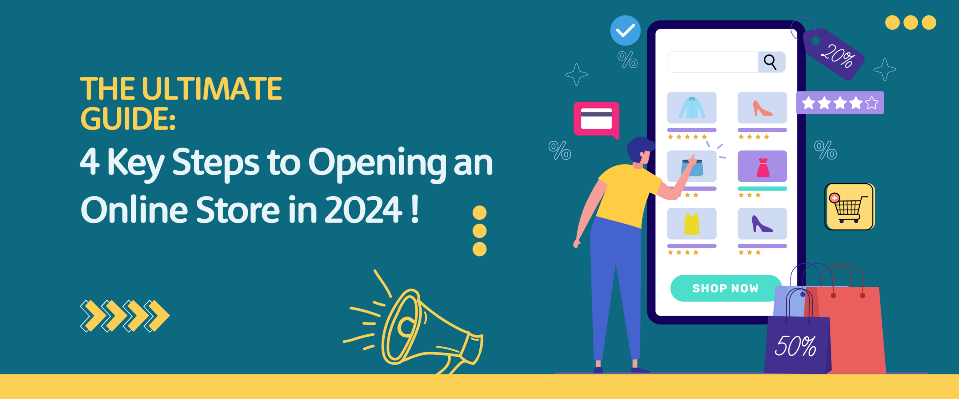 The Ultimate Guide: 4 Key Steps to Opening an Online Store in 2024 !