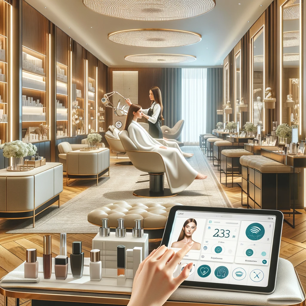 数字美容系统,客户治疗记录和个性化产品推荐
