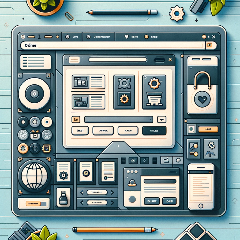 User-friendly interface design, including tools for creating and customizing online store pages.