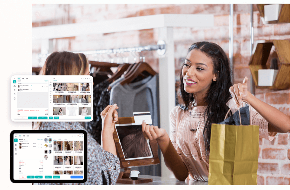 高效POS系統:Posify POS系統支援多種支付方式,介面清晰簡單易上手,交易過程快速、安全。