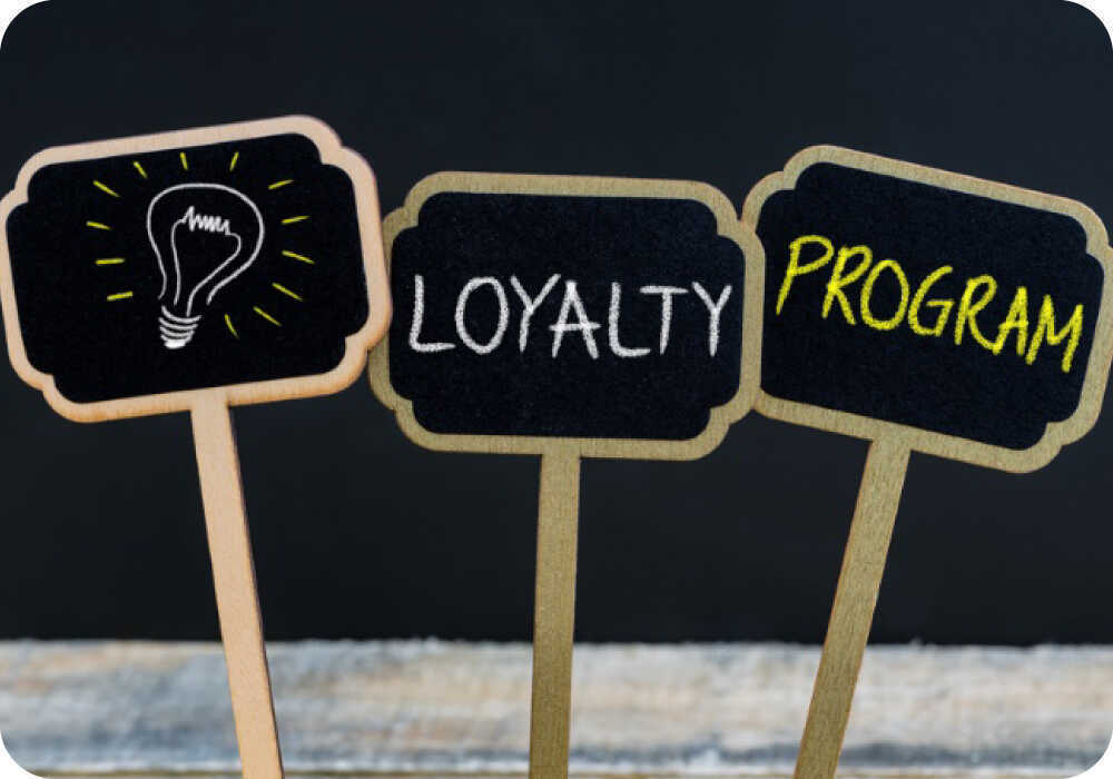 Member loyalty program diagram