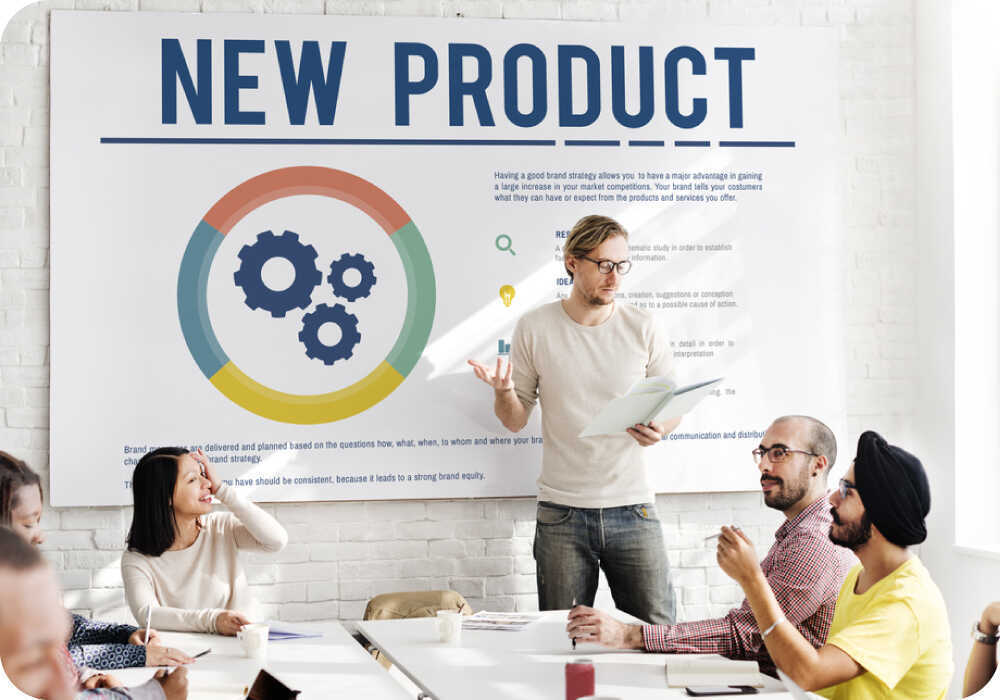 Show new product status