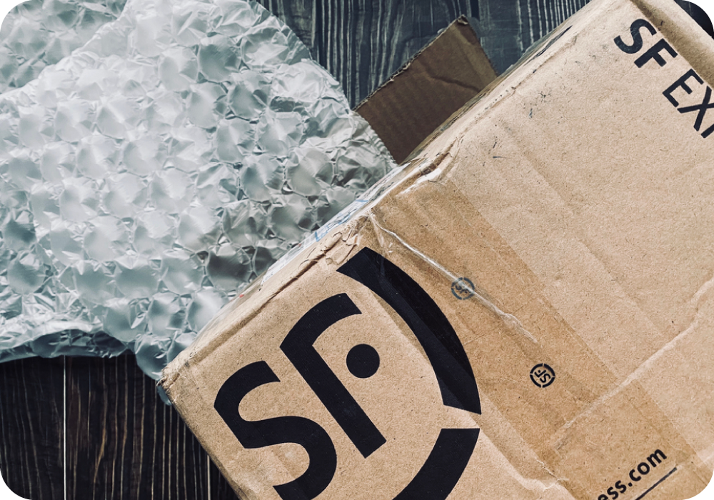 SF Express map