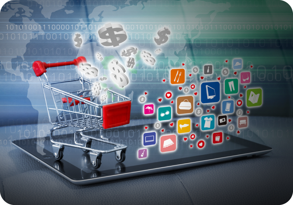 shopping cart illustration